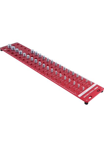 34 Somun ve Cıvata Diş Denetleyicisi, 15 Metrik ve 19 Standart Somun ve Cıvata Boyutu Tanımlayıcı Göstergesi (Yurt Dışından) fırsatları