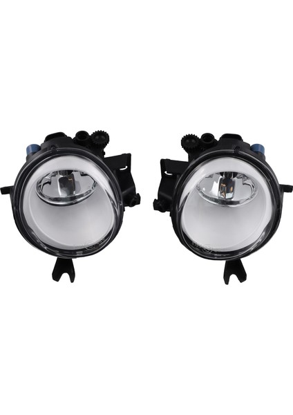 Porsche Cayenne Için 1paır 2008-2010 Araba Ön Sis Lambası Sis Işığı Montajı Halojen Ampuller 95563116501 95563116601 (Yurt Dışından)