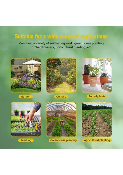 Bluetooth Toprak Test Cihazı Sıcaklık Nem Testi Ölçüm Müdürü Saksı Bitki Nemi Ölçüm Enstrüman Uygulama Kontrolü (Yurt Dışından) modelleri