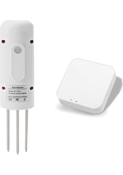 Tuya Zıg/arı Kablosuz Toprak Nem Sensörü Akıllı Sıcaklık Nem Test Cihazı Mobilephone App Gerçek Zamanlı Monitör (Yurt Dışından)