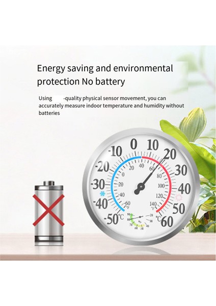 30CM Açık Termometre Sayılar Kapalı Ev Dekoratif Duvar Termometresi Higometre Bahçe Hava Durumu Istasyonu (Yurt Dışından) indirimleri