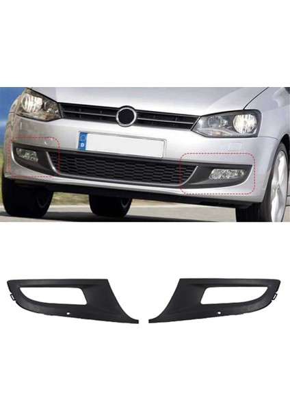 Araba Ön Sis Lambası Izgara Sis Lambası Kapak Vw Polo 6r 2011-2013 Araç Aksesuarları (Yurt Dışından) fiyatları