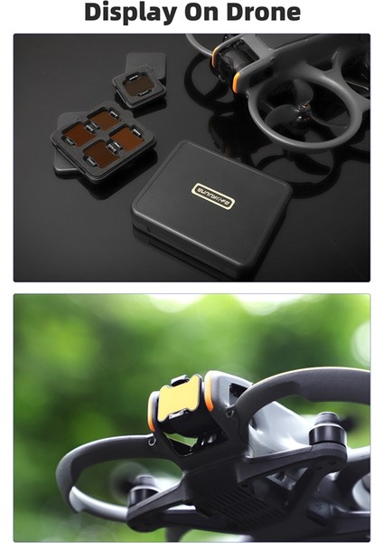 Djı Avata Için Sunnylife 2 Nd Filtre Kiti Mcuv Filtresi Nd 8 16 32 64 Filtre Set Aksesuarları Avata 2 B (Yurt Dışından)