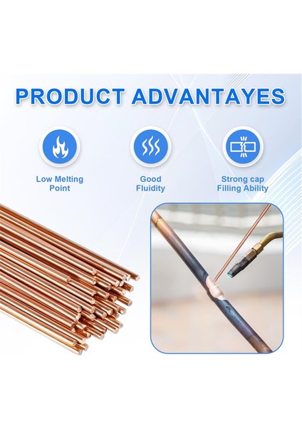30 Bakır Lehim Çubuğu, Düşük Erime Noktası ve Yüksek Akışkanlık Fosforu, Lehimleme Bakır Alaşımları Için Bakır Tel (Yurt Dışından) fiyatları