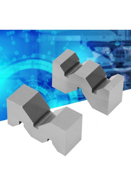 2pcs Yüksek Doğruluk Karbon Çelik M Platform Ölçümü Için V-Block 50MM (Yurt Dışından) indirimleri