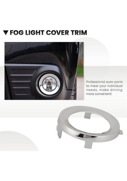 1pcs Ön Krom Sis Lambası Lambası Kapak Kapak Yüzüğü 57731SC000 57731 Subaru Forter Için SC000 2009 -2013 (Yurt Dışından) indirimleri