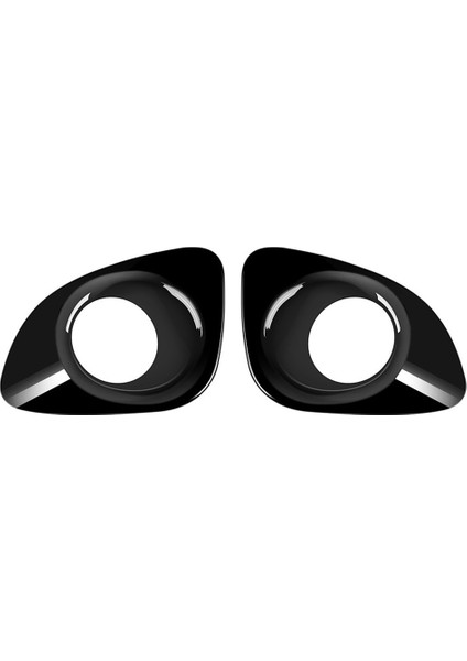 Toyota Corolla Cross 2021 2022 Parlak Siyah Ön Sis Işık Lamba Kapağı Trim Foglight Çerçeve Dekorasyon Çerçevesi (Yurt Dışından)