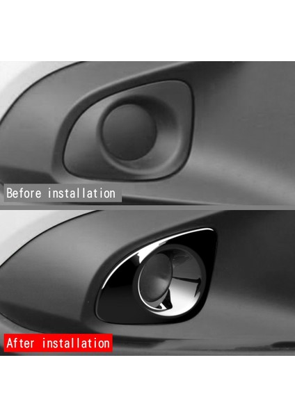 Toyota Corolla Cross 2021 2022 Parlak Siyah Ön Sis Işık Lamba Kapağı Trim Foglight Çerçeve Dekorasyon Çerçevesi (Yurt Dışından) indirimleri