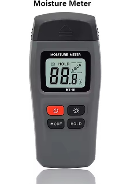Mt-15 Ahşap Nem Ölçer Ahşap Nem Test Cihazı Higometre Timber Nemli Dedektör Ağacı Dijital Test Cihazı Gri (Yurt Dışından) fırsatları