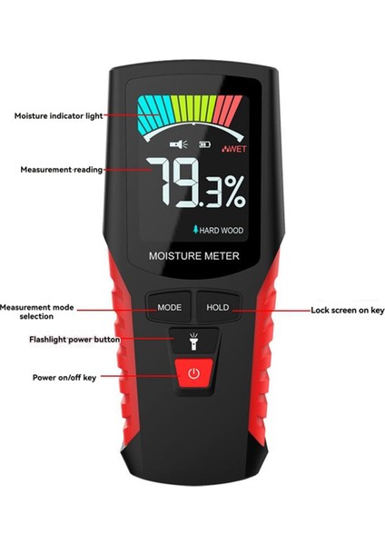 Ahşap Nem Ölçer, Duvar Nem Içerik Test Cihazı, Karton Nem Test Cihazı, Çimento Tuğla Nem Test Cihazı (Yurt Dışından) modelleri