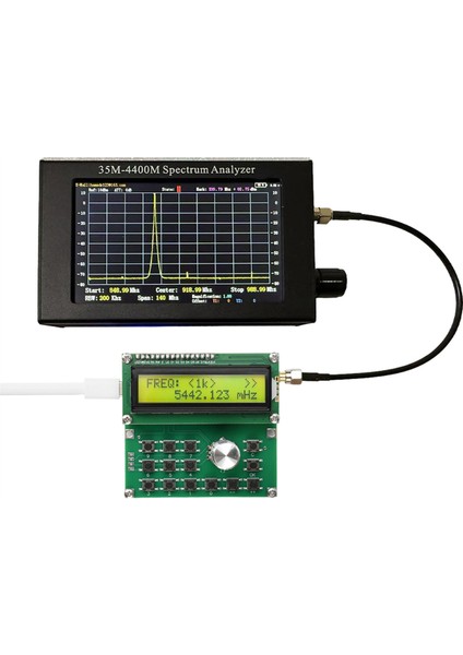 ADF4351 Sinyal Kaynağı Değişken Frekanslı Osilatör Sinyal Jeneratörü 35MHZ Ila 4000MHZ Dijital LCD Ekran Dc 4.5V-5.5V (Yurt Dışından) modelleri