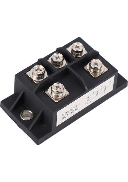 MDS150A 3 Fazlı Diyot Köprü Doğrultucu 150A Amp 1600V Bakır 150 Celsius 80X40X33MM Metal Kılıf Diyot Köprüsü Kontrolü (Yurt Dışından) modelleri