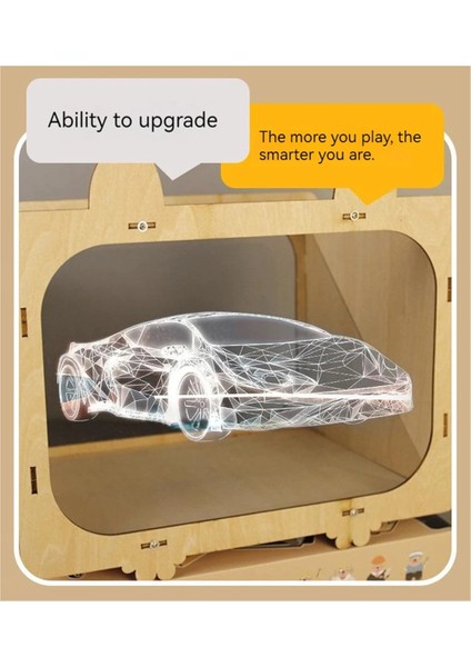 Mobil Holografik Tiyatro Tv Projektör Bilimsel Deney Ilkokul Öğrencileri El Yapımı Malzeme Buluşu (Yurt Dışından) fiyatları