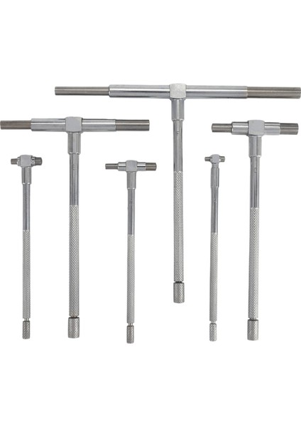 6pcs Set Teleskopik Gösterge Seti Mikrometre Ölçüm Mühendisleri Kiti 8-150MM (Yurt Dışından) modelleri