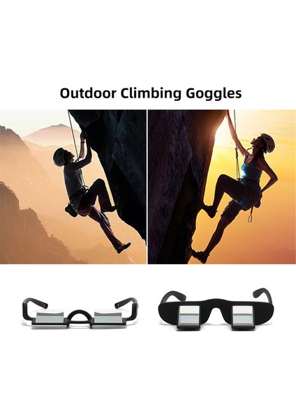 Kaya Tırmanma Clear Prizma Gözlükleri Gözlükler Hight Şeffaf Konforlu Optik Refraktif Hafif Ağırlık Belay Stil: B (Yurt Dışından) fiyatları