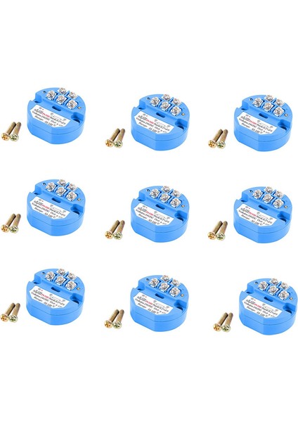 10PCS Rtd PT100 Sıcaklık Verici DC24V Eksi 50 - 100 Derece Çıktı 0-10V (Yurt Dışından)