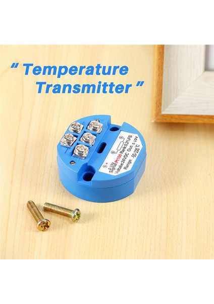 10PCS Rtd PT100 Sıcaklık Verici DC24V Eksi 50 - 100 Derece Çıktı 0-10V (Yurt Dışından) fırsatları