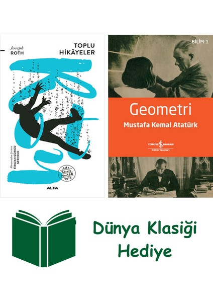 Toplu Hikayeler + Geometri + Dünya Klasiği Hediye