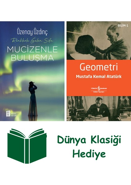 Renklerle Gelen Şifa - Mucizenle Buluşma + Geometri + Dünya Klasiği Hediye