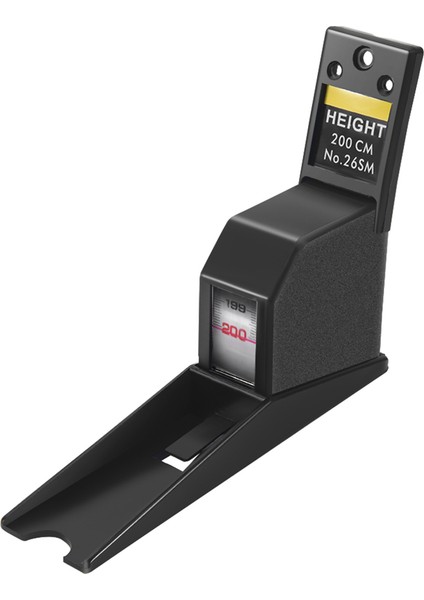 200CM Stadiyometre Siyah Duvara Monte Yükseklik Metre Büyüme Cetvel cm Metrik Bant Önlemleri (Yurt Dışından)
