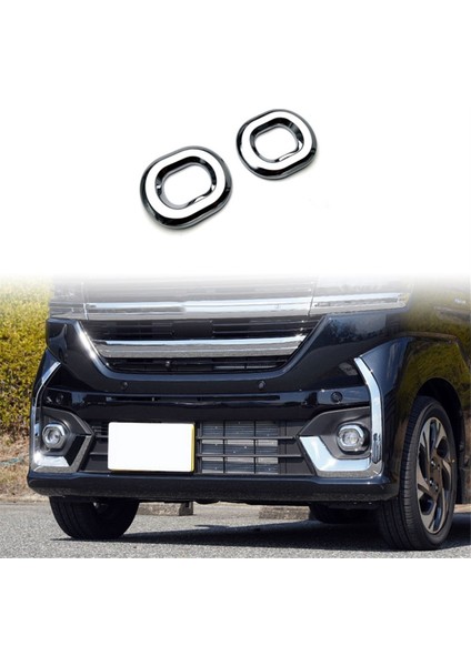 Suzuki Spacia Için Özel MK54S MK94S 2024 Araba Ön Sis Lambası Işık Kapağı Trim Kafa Işık Lamba Kapak Aksesuarları (Yurt Dışından) fiyatları