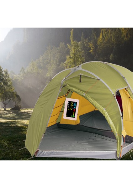 Taşınabilir Hava Kalitesi Ölçer 3 Arada 1 Co Sıcaklık ve Nem Test Cihazı Ses Alarmlı Karbon Monoksit Detektörü (Mavi) (Yurt Dışından) fırsatları