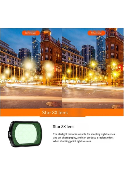 Lens Filtreleri Djı Osmo Cep 3 Manyetik Tasarım Yıldızı 8x Profesyonel Fotoğraf Filtresi (Yurt Dışından) indirimleri