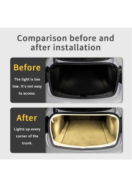 Araba LED Işık Şeridi Su Geçirmez Neon Işıklar Sıcak Beyaz (Yurt Dışından) fırsatları