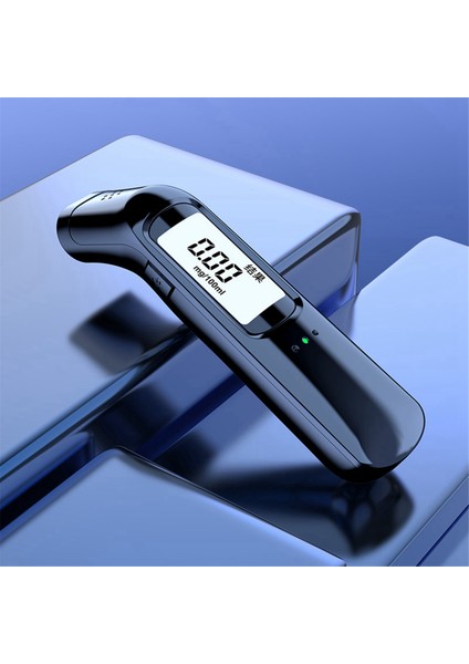 LED Ekranlı Taşınabilir Temassız Alkol Test Cihazı Breathalyzer Şarj Edilebilir Otomatik Alkol Test Cihazı Siyah (Yurt Dışından) fırsatları