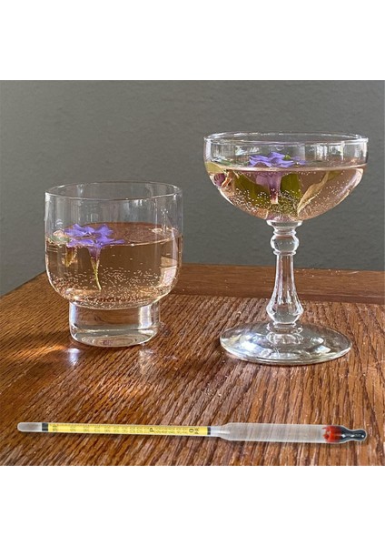 Hidrometre Alkol Ölçer, 0-200 Kanıt ve Tralle Hidrometre, Likör/moonshine Için Alkol Meteri/prova Damıtılmış (Yurt Dışından) indirimleri