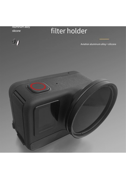 Hepail Filtre Tutucu Koruyucu Çerçeve Metal INSTA360 Ace Pro/ace Kamera Aksesuarları Için Evrensel Koruyucu Çerçeve (Yurt Dışından) modelleri