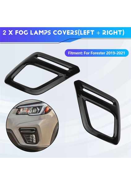 Subaru Forester Sport/touring/e-Boxer/ıs/sk 2019-2021 Siyah Araba Sisli Trim Stickers (Yurt Dışından) fırsatları