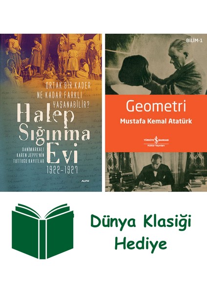 Halep Sığınma Evi + Geometri + Dünya Klasiği Hediye