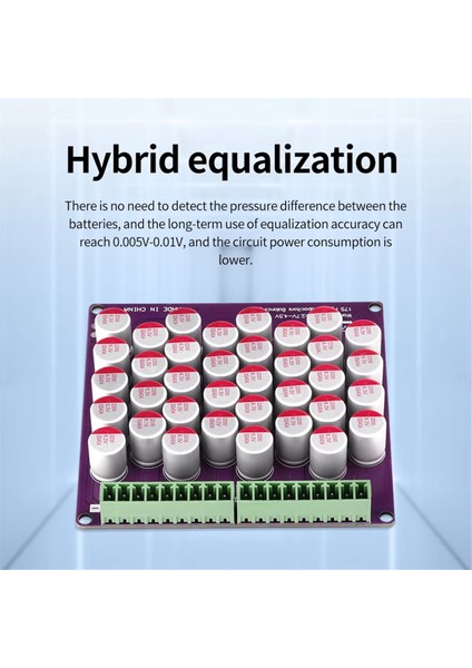 17S 6A Lityum Pil Yönetim Sistemi Yüksek Hassasiyetli Düşük Voltajlı Diferansiyel Kapasitör Aktif Dengeleme Modülü (Yurt Dışından) modelleri