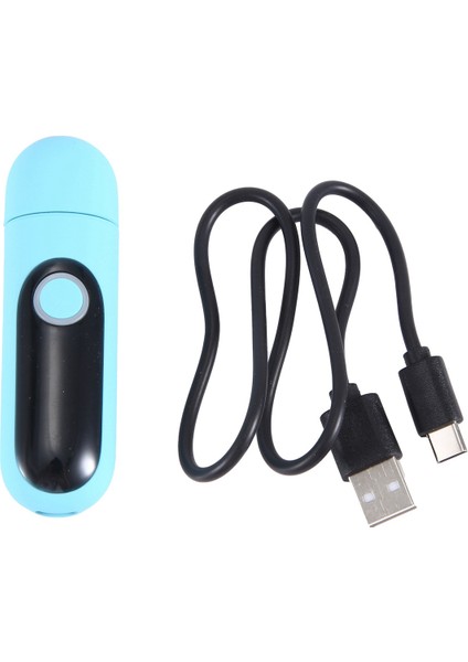 Taşınabilir Temassız Alkol Test Cihazı Breathalyzer LED Ekran ile Şarj Edilebilir Dijital Ekran Nefes Alkol Testi, Mavi (Yurt Dışından)