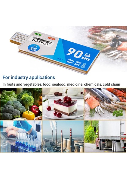 90 Gün USB Arayüz Sıcaklık Günlüğü Veri Depo Depolama Soğutmalı Taşıma (Yurt Dışından) fırsatları