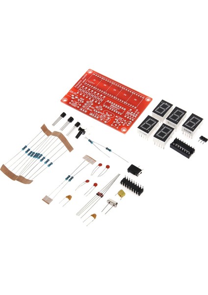 Kristal Osilatör Frekans Sayaç Test Cihazı 5 Hanlı Yüksek Hassas Dijital Frekans Ölçer Modülü Dıy Kitler Modülü (Yurt Dışından)