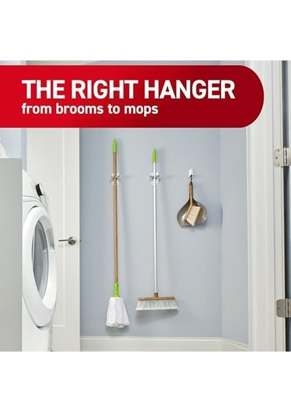 Süpürge Tutucu - Duvara Monte, 3 Askılı fiyatları