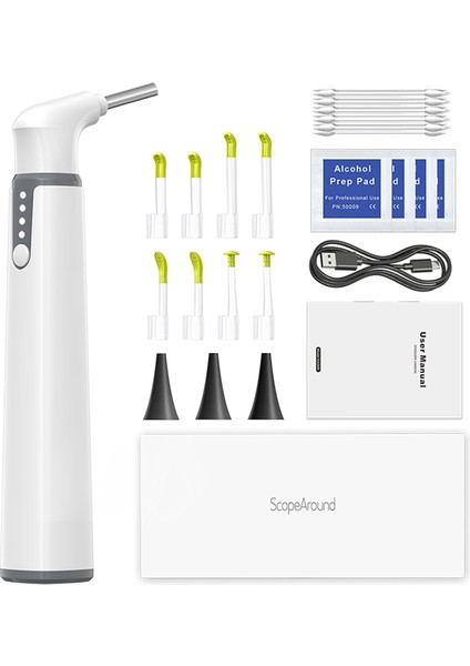 Teslong SA39W Wifi Görsel Otoskop Kulak Endoskop Kamera Kulak Temizleyici Kamera Kulaklar Için Burun Diş Desteği Ios Android (Yurt Dışından)