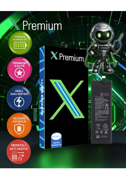 Xpremium Xiaomi Mı NOTE10 Lıte Uyumlu Batarya Pil Süper Yüksek Kalite 5170 Mah BM52