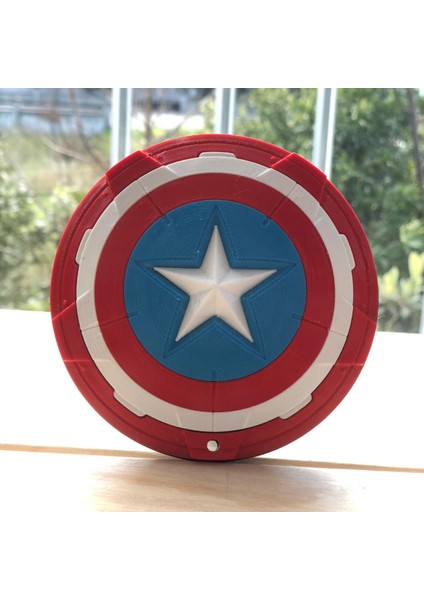 🛡️ Kaptan Amerika Zırhı Masa & Duvar Dekoru | Premium Koleksiyon Tasarımı – 12.5 cm fiyatları