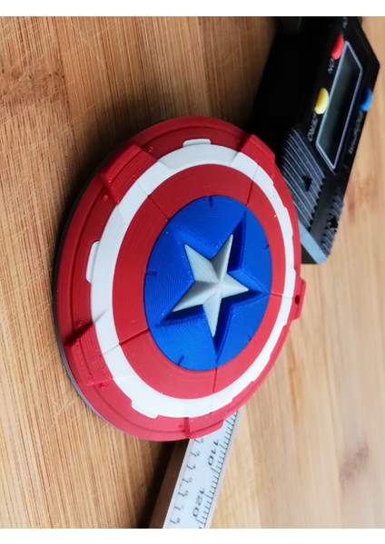 🛡️ Kaptan Amerika Zırhı Masa & Duvar Dekoru | Premium Koleksiyon Tasarımı – 12.5 cm fırsatları