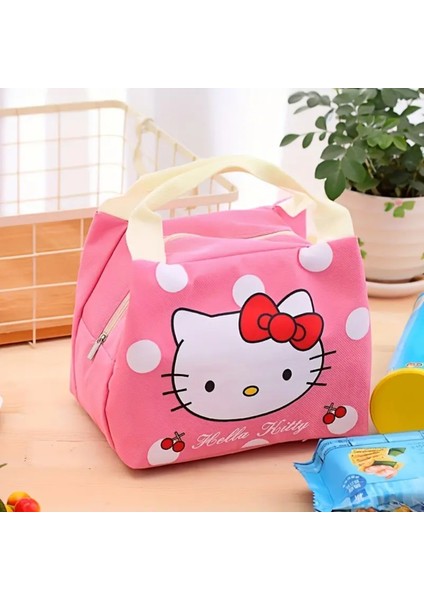 Hello Kitty Figürlü Yalıtımlı Beslenme Çantası HK4193