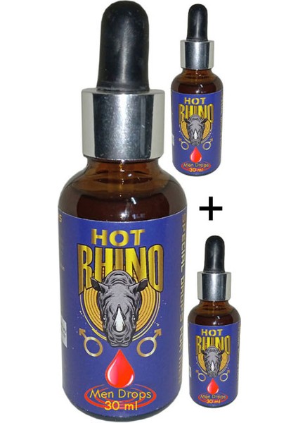 Bonie Hot Rhino 30 ml 3 Adet Soğuk Erkekerin Özel Içeceği