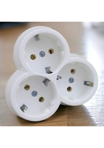 3'lü Priz Fiş Priz Topraklı Çoklu Çoğaltıcı Kablosuz Üçgen fiyatları