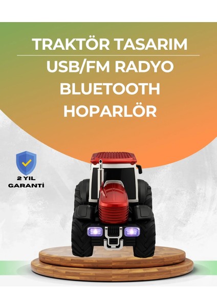 Taşınabilir Nostaljik Araç Tasarımlı Bluetooth Hoparlör