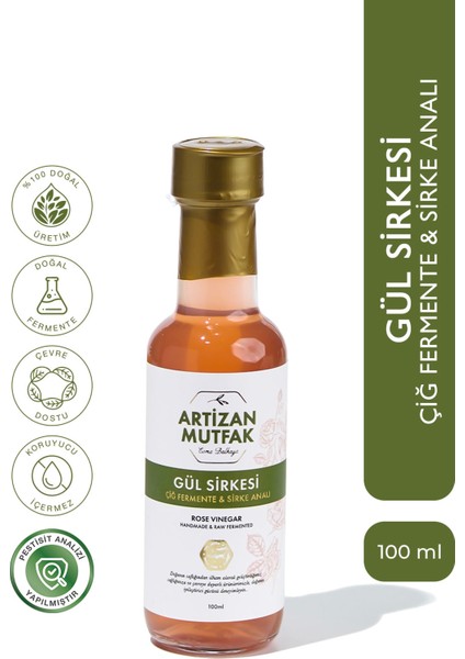 Gül Sirkesi 100 ml