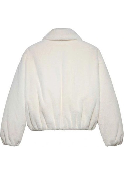 Tjw Suni Kürk Kadın Beyaz Ceket DW0DW21669YBH fiyatları