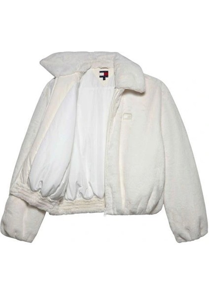 Tjw Suni Kürk Kadın Beyaz Ceket DW0DW21669YBH modelleri