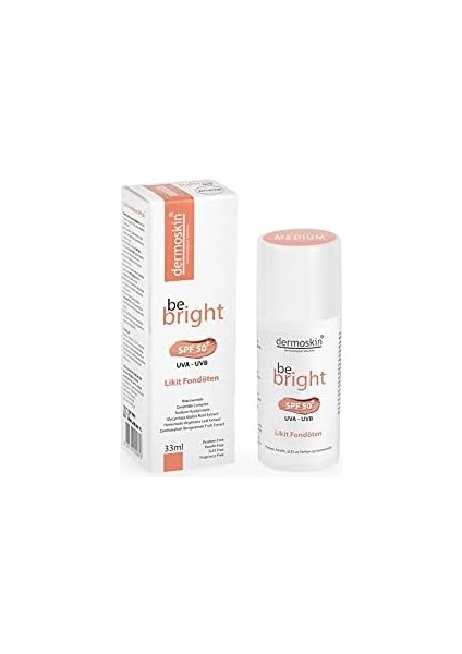 Dermoskin Likit Fondöten Spf 50 Medium